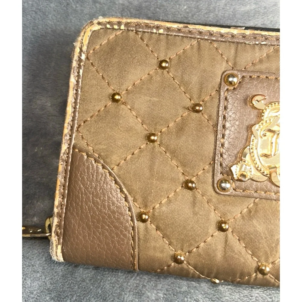 🤎 Juicy Couture Quilted Wallet with Studs